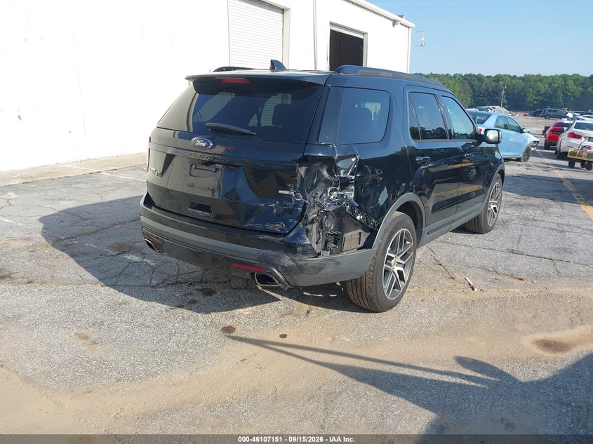 Vin: 1fm5k8gt4ggb43268, lot: 46606867, ford explorer sport 20164