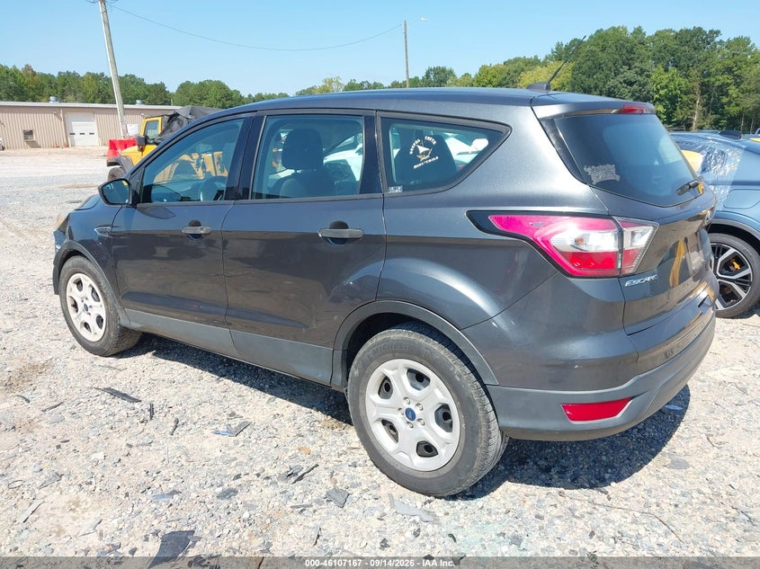 Vin: 1fmcu0f77huc31158, lot: 46606883, ford escape s 20173