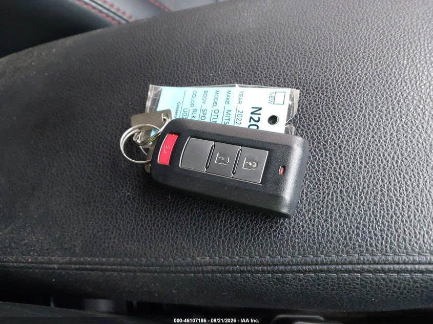 MITSUBISHI OUTLANDER SPORT 2022 VIN JA4APVAU9NU022555