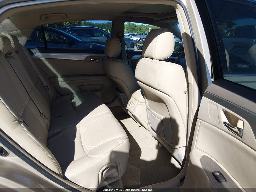 TOYOTA AVALON 2007 VIN 4T1BK36B67U180838