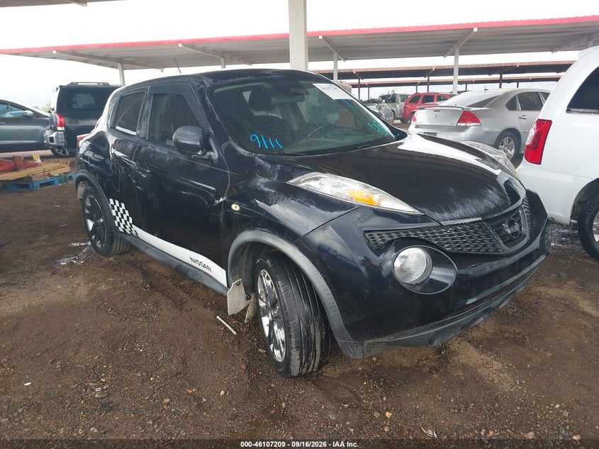 Vin: jn8af5mrxdt206542, lot: 46606925, nissan juke sv 20131
