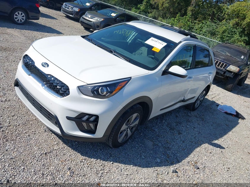 Vin: kndcb3lc7l5368584, lot: 46606930, kia niro lx 20202