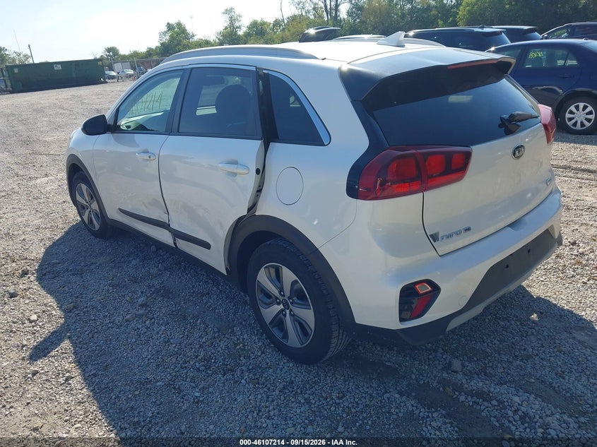 Vin: kndcb3lc7l5368584, lot: 46606930, kia niro lx 20203