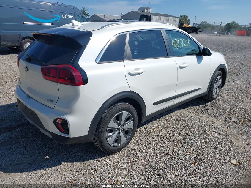 Vin: kndcb3lc7l5368584, lot: 46606930, kia niro lx 20204