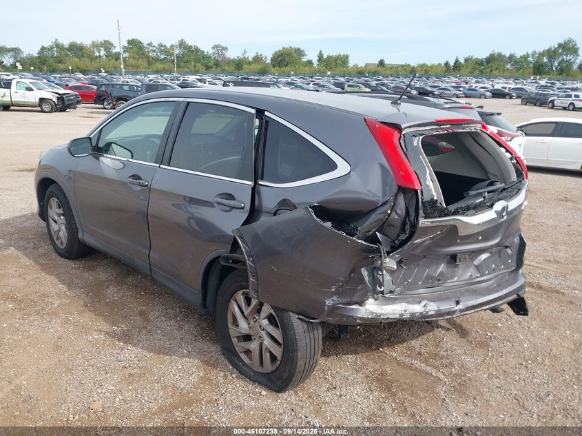 Vin: 5j6rm4h50fl029065, lot: 46606954, honda cr-v ex 20153