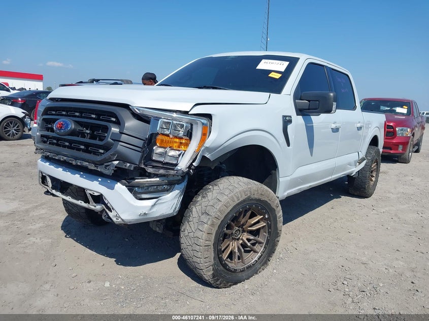 Vin: 1ftfw1e52nkd06518, lot: 46606957, ford f-150 xlt 20222