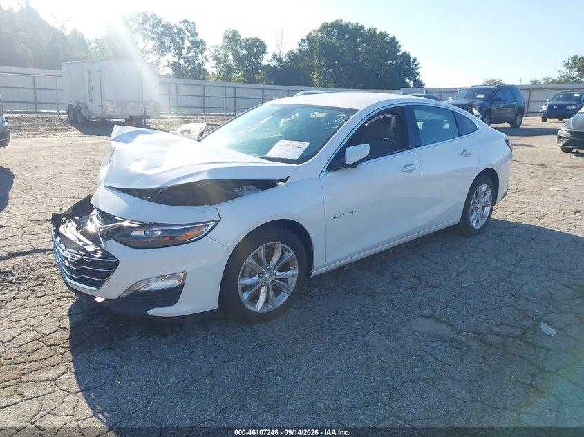 Vin: 1g1zd5st5lf132309, lot: 46606962, chevrolet malibu fwd lt 20202