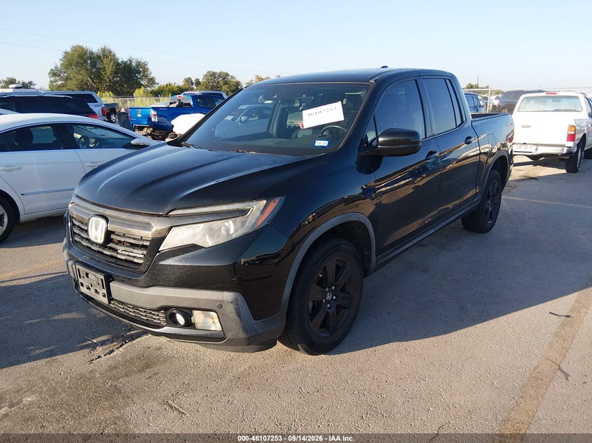 Vin: 5fpyk3f84hb035107, lot: 46606969, honda ridgeline black edition 20172