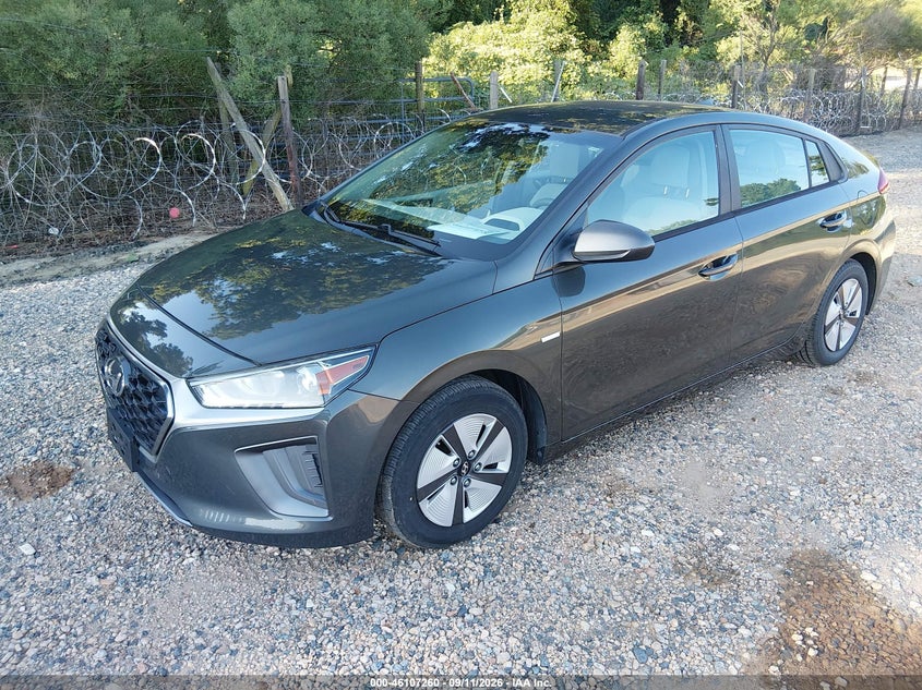 Vin: kmhc65lc7lu217651, lot: 46606975, hyundai ioniq hybrid blue 20202
