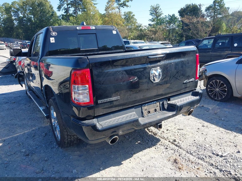 Vin: 1c6srfft2ln378516, lot: 46607010, ram 1500 big horn  4x4 5'7 box 20203
