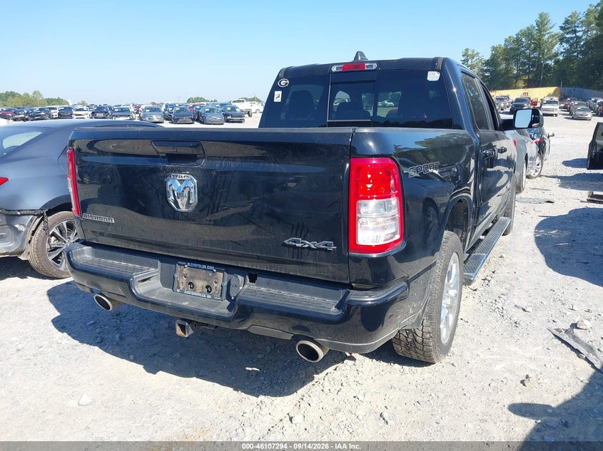 Vin: 1c6srfft2ln378516, lot: 46607010, ram 1500 big horn  4x4 5'7 box 20204