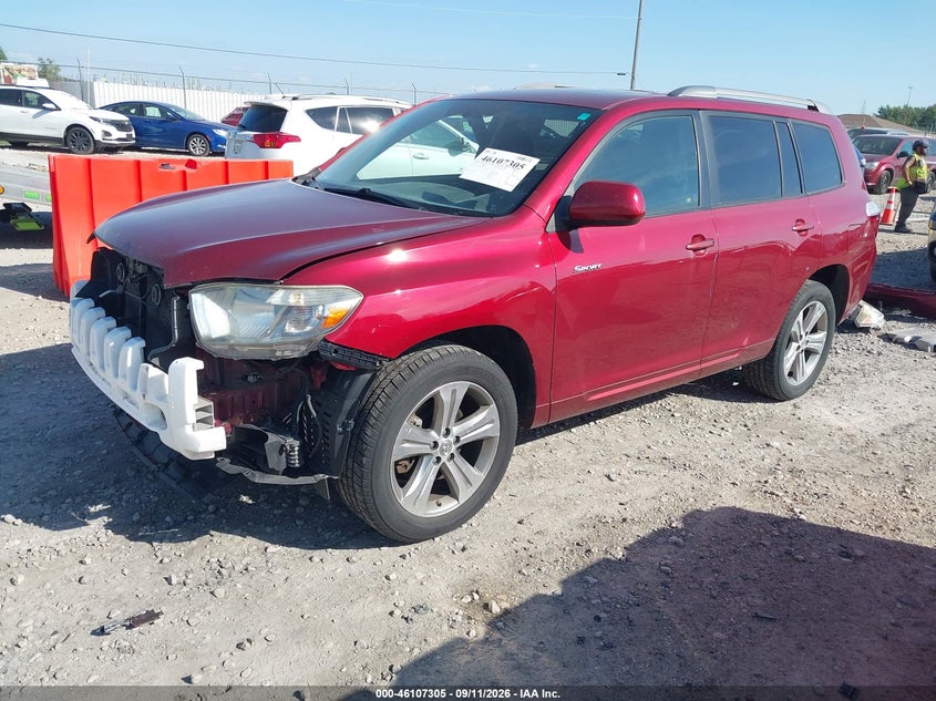 TOYOTA HIGHLANDER 2009 VIN JTEES43A792118538