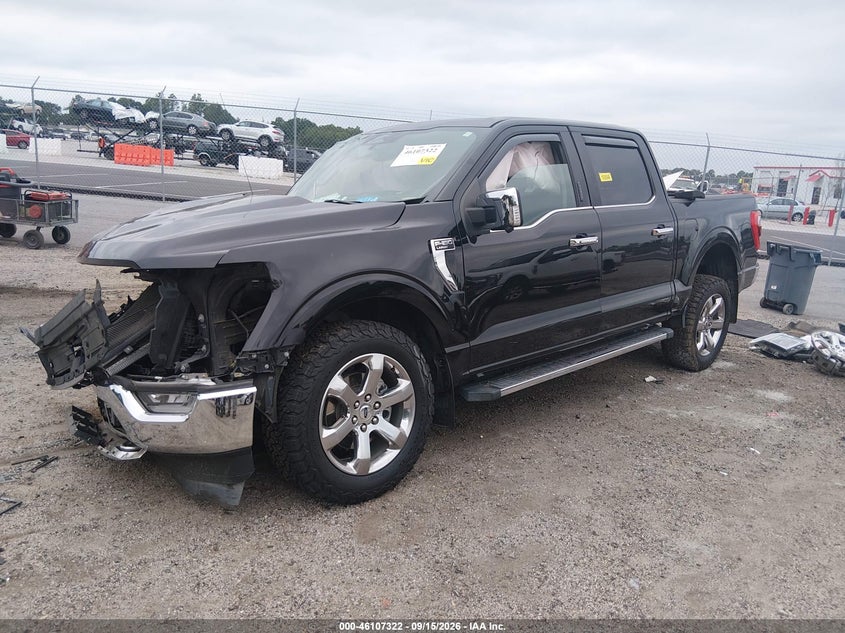Vin: 1ftfw1e86mkd00262, lot: 46607038, ford f-150 lariat 20212
