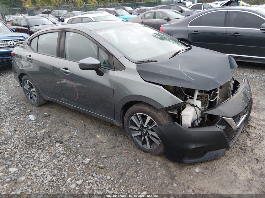 Vin: 3n1cn8ev5ml860621, lot: 46607042, nissan versa sv xtronic cvt 2021 img_1
