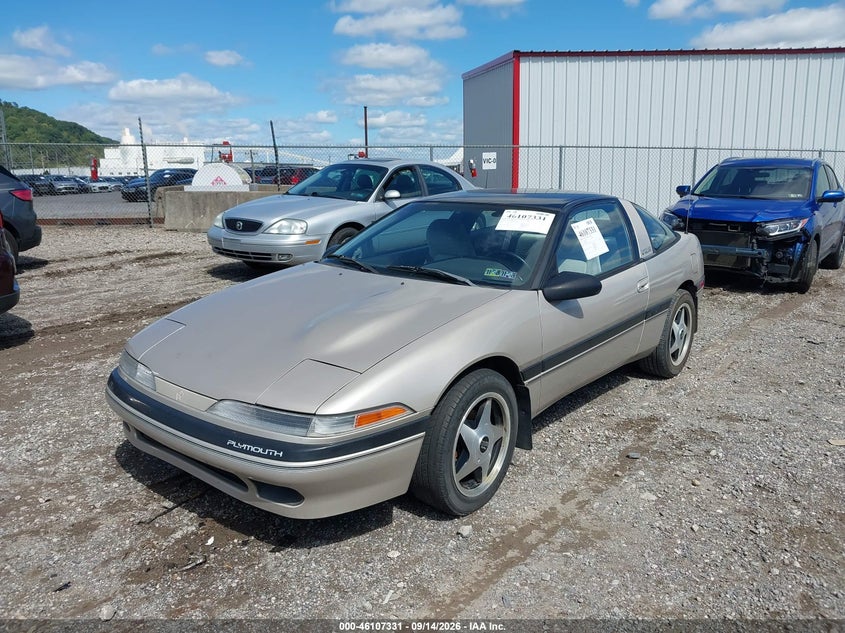 PLYMOUTH LASER 1990 VIN 4P3CS44R4LE056052
