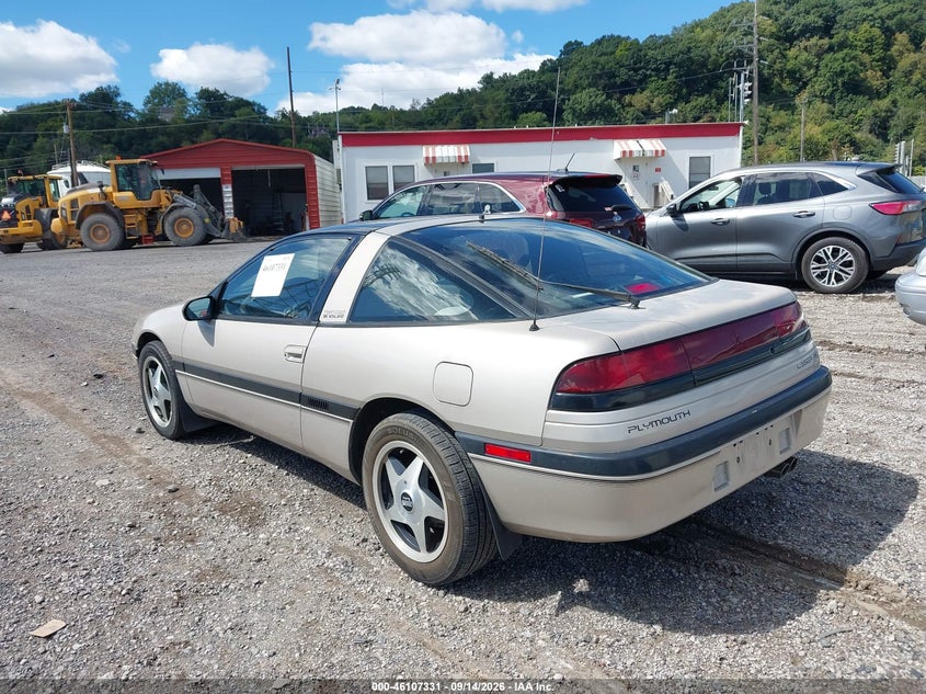 PLYMOUTH LASER 1990 VIN 4P3CS44R4LE056052