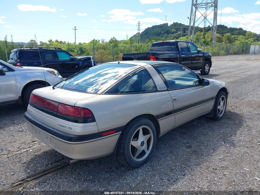 1990 PLYMOUTH LASER auction photo 4