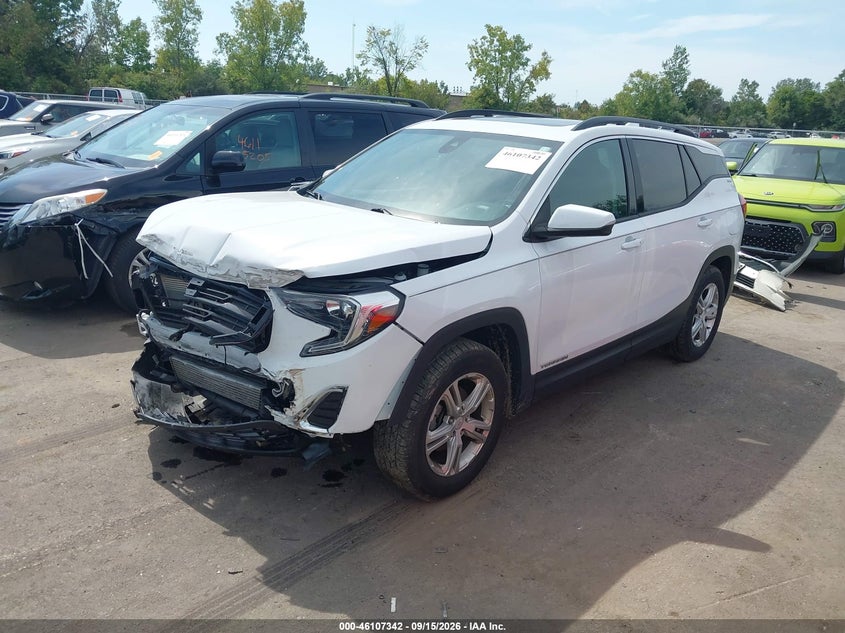 2020 GMC Terrain, Front End, IAAI, VIN 3GKALTEV3LL113549 — photo 2