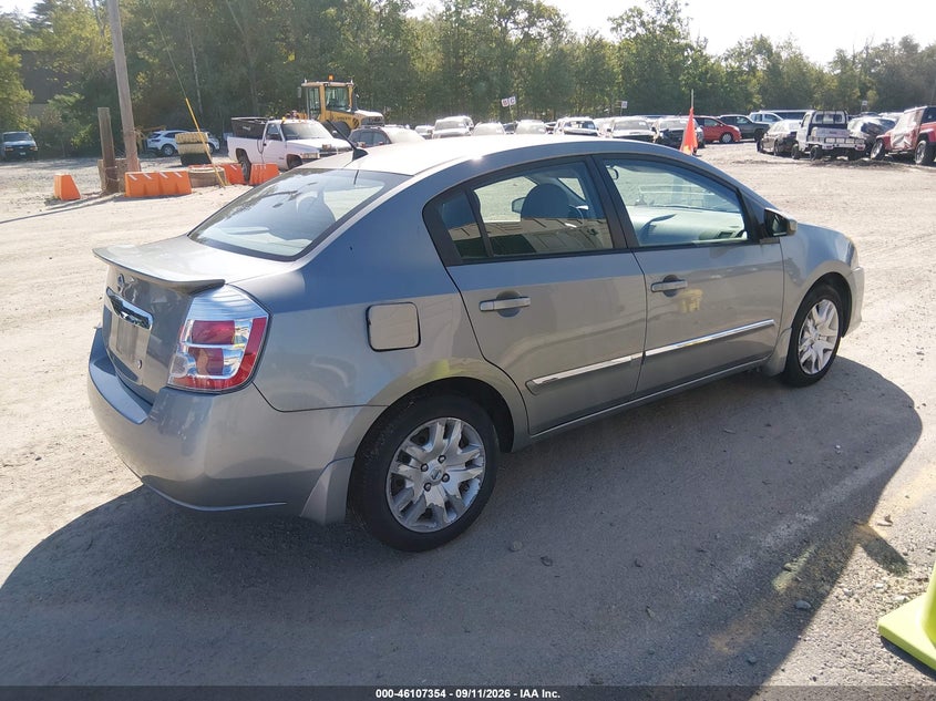 Vin: 3n1ab6ap0cl706246, lot: 46607070, nissan sentra 2.0 s 20124
