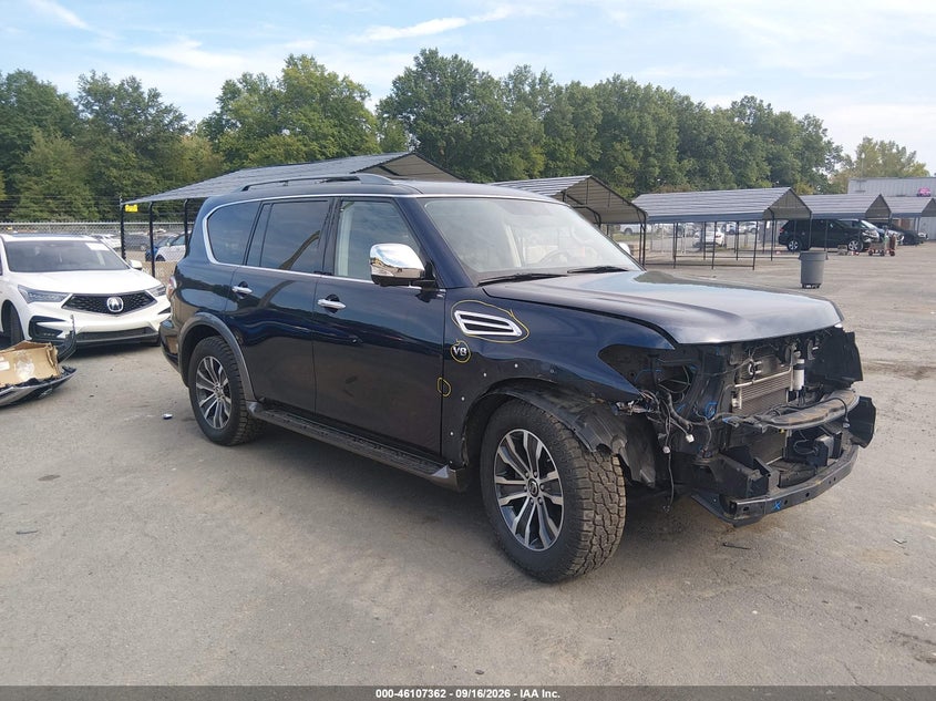 Vin: jn8ay2nc9lx519091, lot: 46607078, nissan armada sl 4wd 2020 img_1