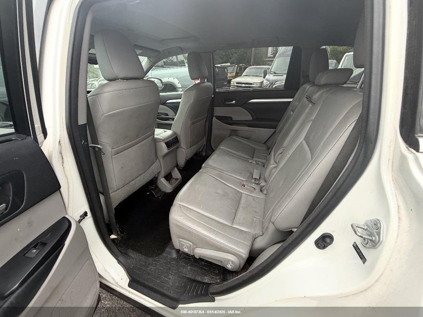 Vin: 5tdjkrfh9e5020381, lot: 46607080, toyota highlander xle v6 20143