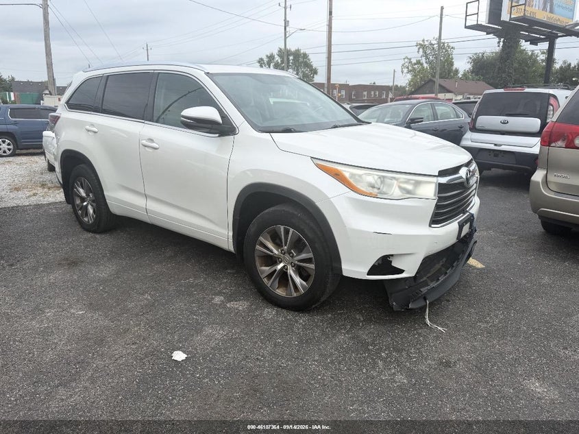 2014 TOYOTA HIGHLANDER auction photo 1