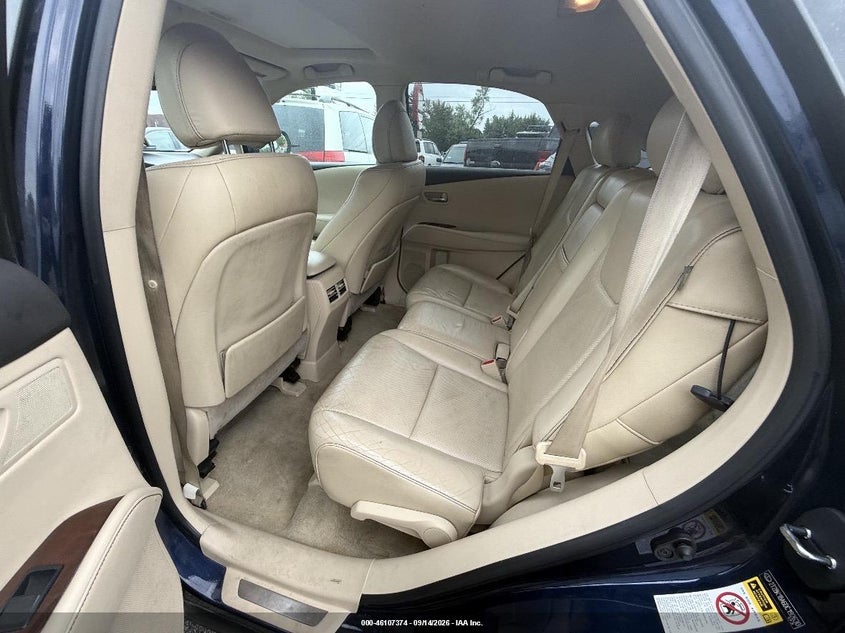 2013 LEXUS RX 350 auction photo 8