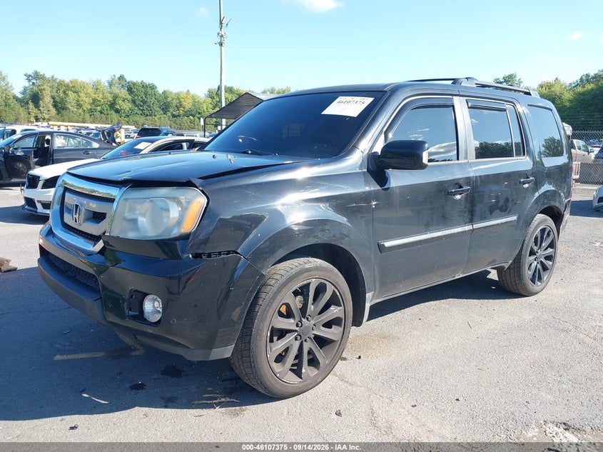 Vin: 5fnyf4h99ab039149, lot: 46607091, honda pilot touring 20102