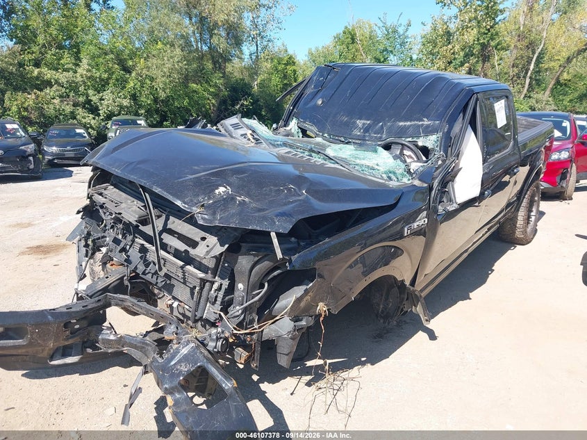 Vin: 1ftfw1ef9gfc23124, lot: 46607094, ford f-150 xlt 20162