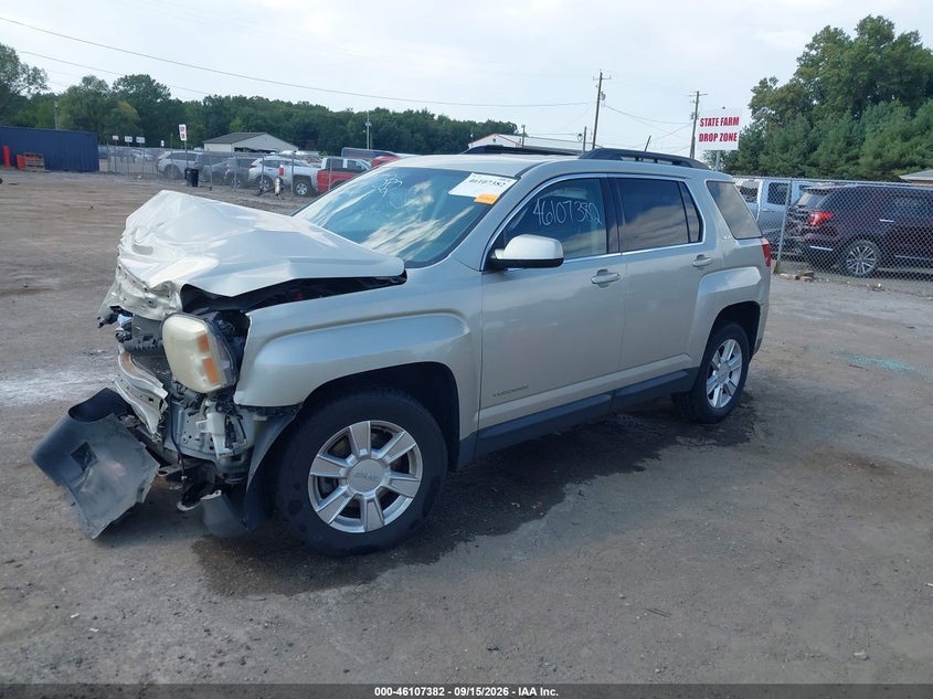 2013 GMC Terrain, Удар спереду, IAAI, VIN 2GKALSEK9D6324342 — фото 2