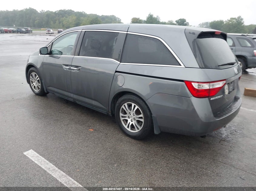 Vin: 5fnrl5h47cb005785, lot: 46607123, honda odyssey ex 20123