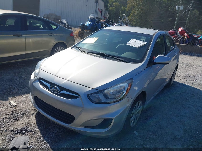 Vin: kmhct4aexeu689790, lot: 46607141, hyundai accent gls 20142