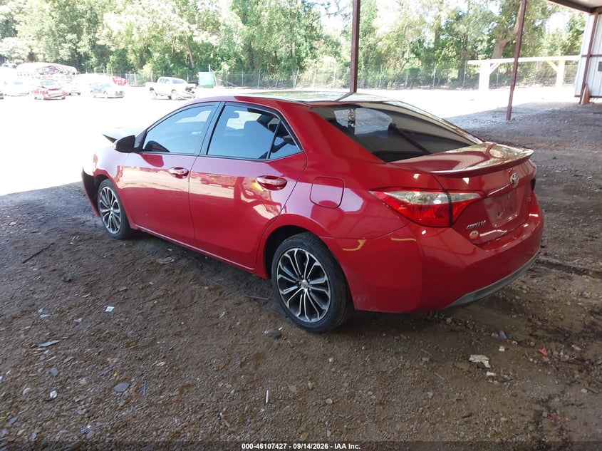 Vin: 2t1burhe2gc514224, lot: 46607143, toyota corolla s plus 20163