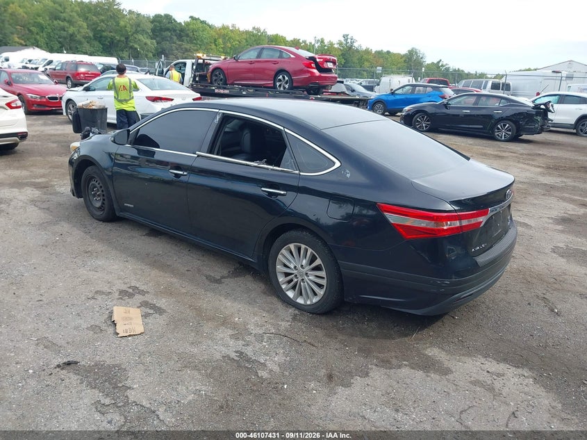 Vin: 4t1bd1eb9du008461, lot: 46607147, toyota avalon hybrid xle premium 20133