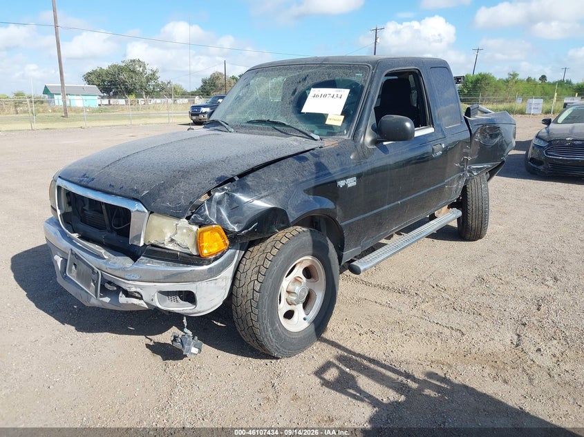 2004 Ford Ranger, Перед і зад, IAAI, VIN 1FTZR45E74PA47015 — фото 2