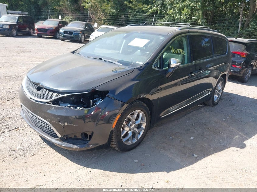 Vin: 2c4rc1gg9kr604825, lot: 46607151, chrysler pacifica limited 20192