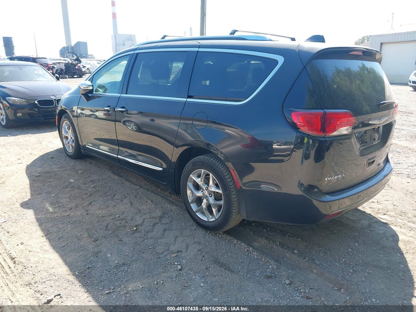 Vin: 2c4rc1gg9kr604825, lot: 46607151, chrysler pacifica limited 20193