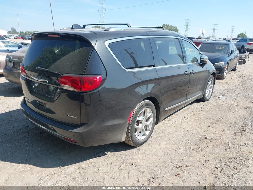 Vin: 2c4rc1gg9kr604825, lot: 46607151, chrysler pacifica limited 20194