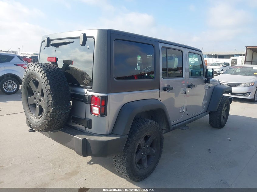 Vin: 1c4bjwdg5hl594420, lot: 46607155, jeep wrangler unlimited big bear 4x4 20174