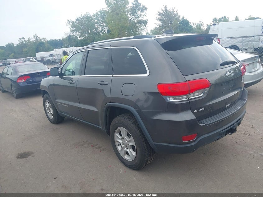 Vin: 1c4rjfag0ec180749, lot: 46607156, jeep grand cherokee laredo 20143