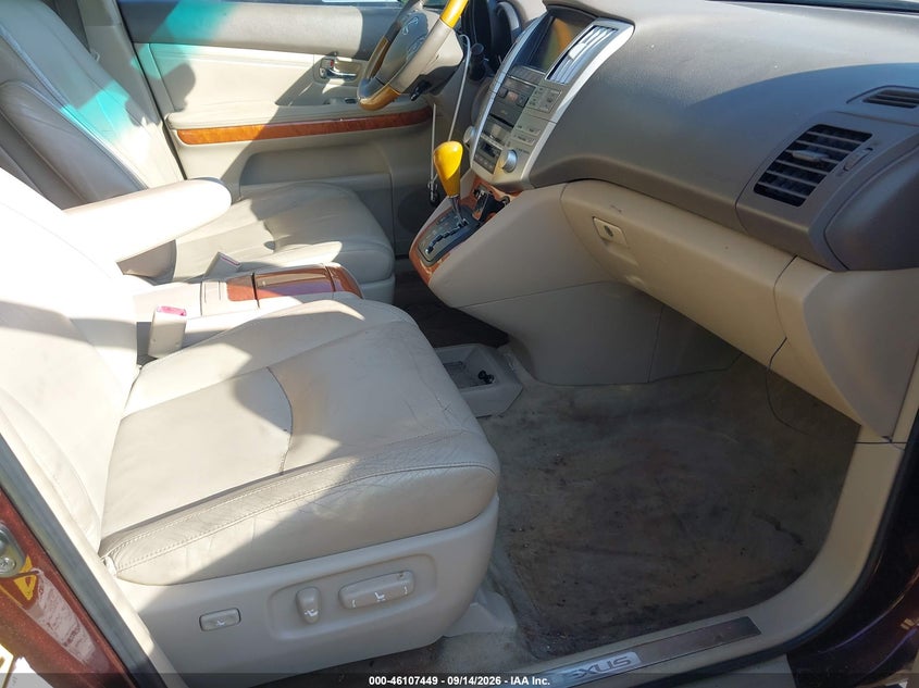 2008 LEXUS RX 350 auction photo 5