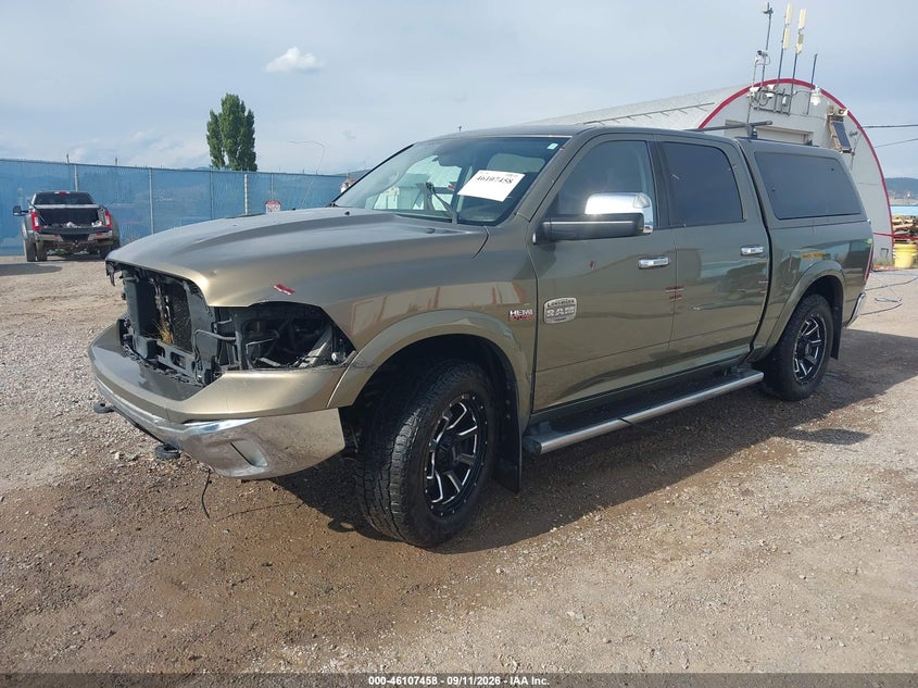 Vin: 1c6rr7pt0ds594161, lot: 46607174, ram 1500 laramie longhorn 20132