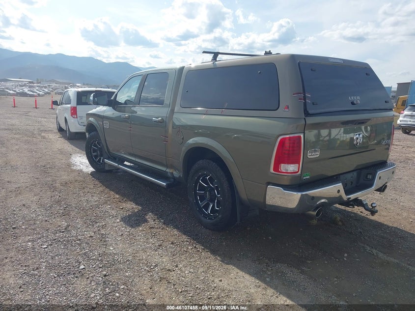 Vin: 1c6rr7pt0ds594161, lot: 46607174, ram 1500 laramie longhorn 20133