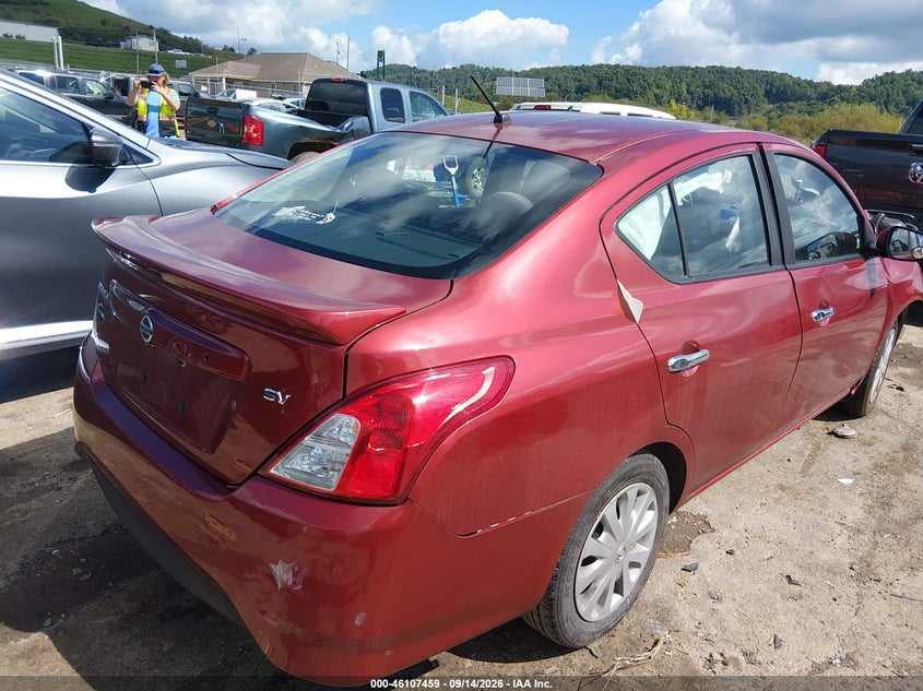 Vin: 3n1cn7ap7jl824958, lot: 46607175, nissan versa 1.6 sv 20184