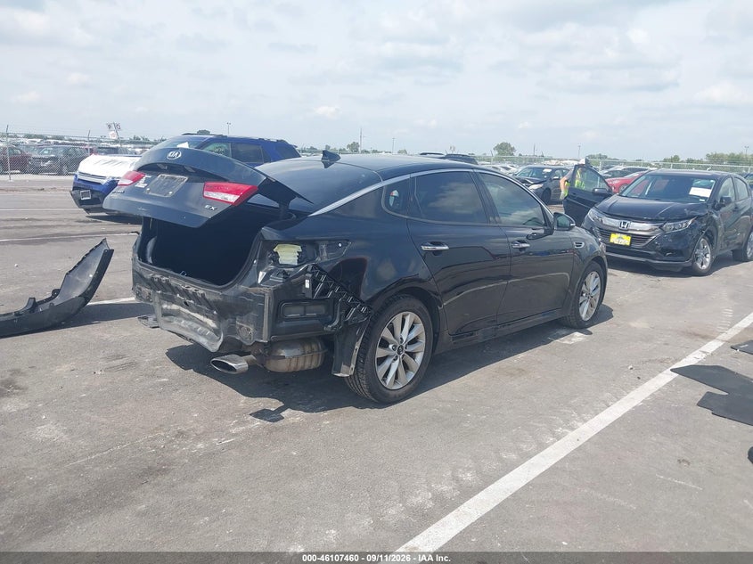 Vin: 5xxgu4l31jg245695, lot: 46607176, kia optima ex 20184