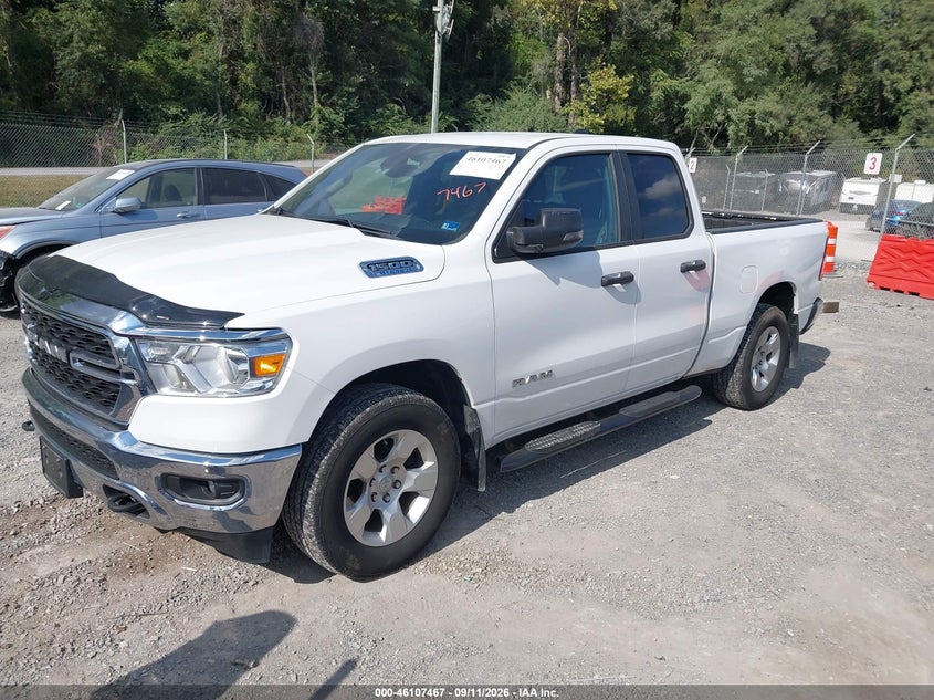 Vin: 1c6rrfbg7rn135073, lot: 46607183, ram 1500 big horn  4x4 6'4 box 20242