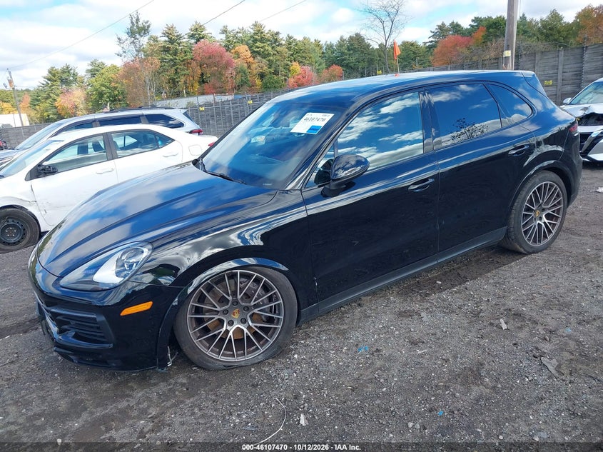 Vin: wp1aa2ay0mda07626, lot: 46607186, porsche cayenne 20212
