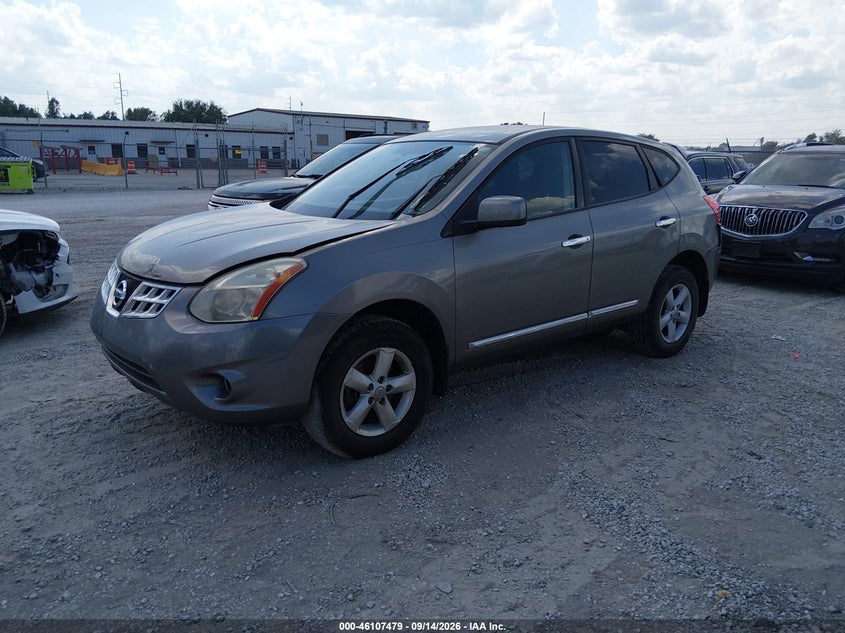 Vin: jn8as5mt1dw018546, lot: 46607195, nissan rogue s 20132