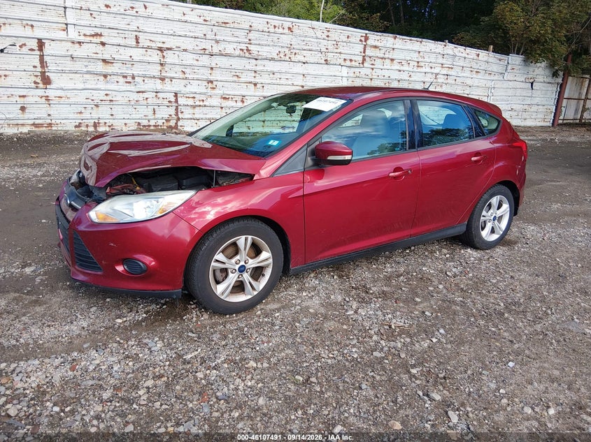 Vin: 1fadp3k20el445962, lot: 46607207, ford focus se 20142
