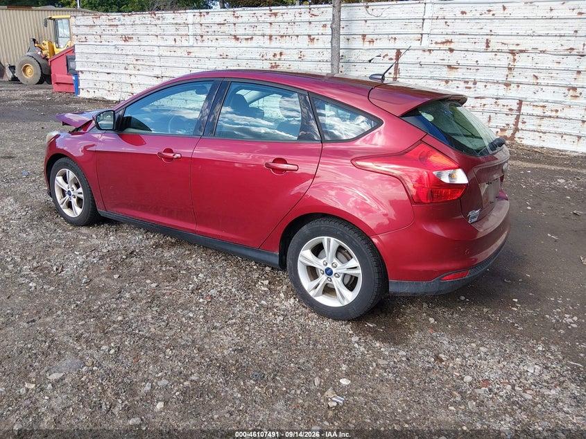Vin: 1fadp3k20el445962, lot: 46607207, ford focus se 20143